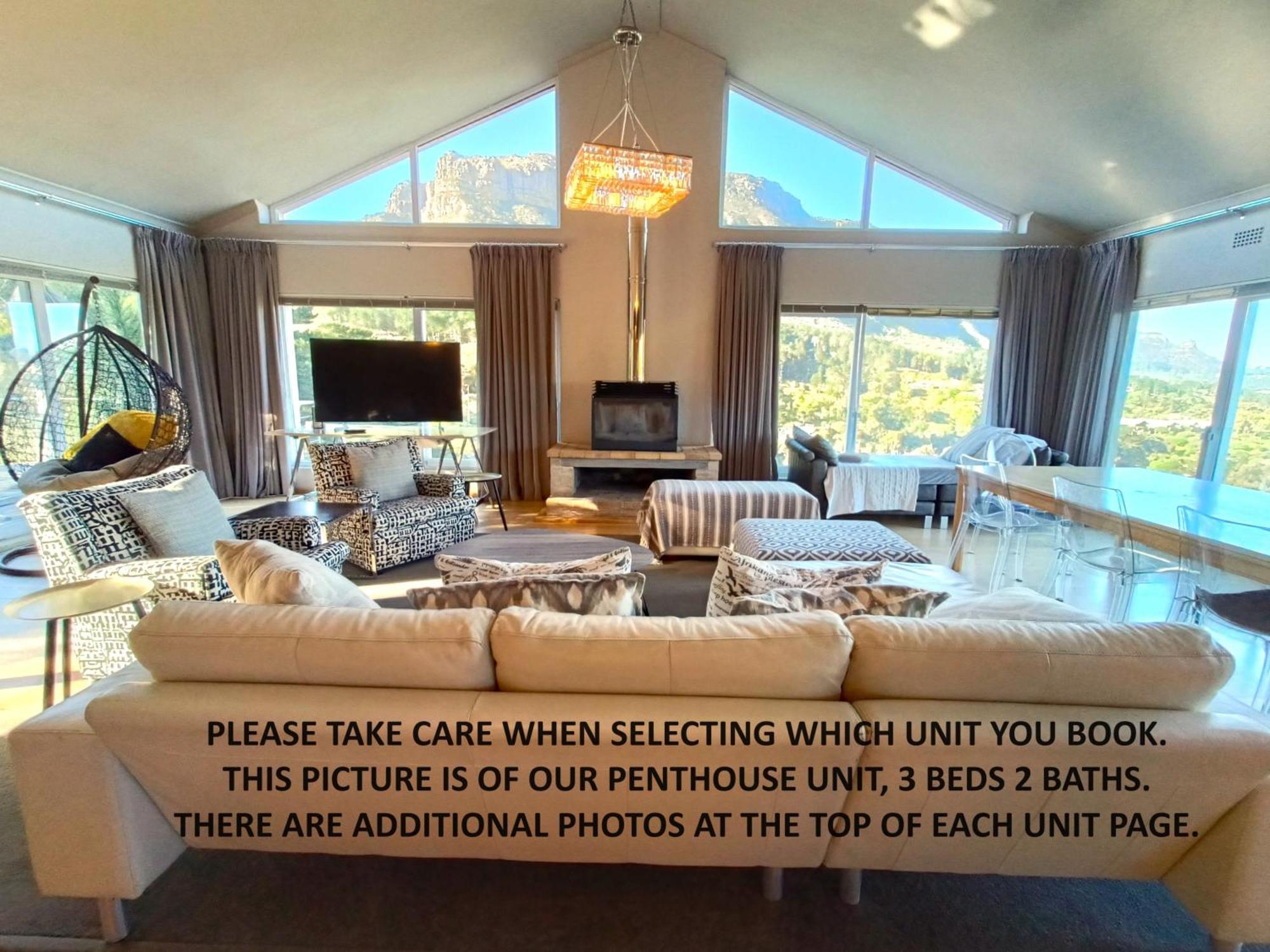 Apartment Mount Rhodes Guesthouse, Three Separate Units, Please Select Either Three Bedroom, Two And A Half Bedroom Or One Bedroom Cape Town